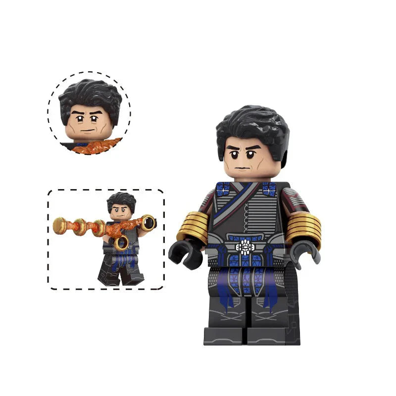 Moon Knight, Doctor Strange, & Shang-Chi Minifigures Set