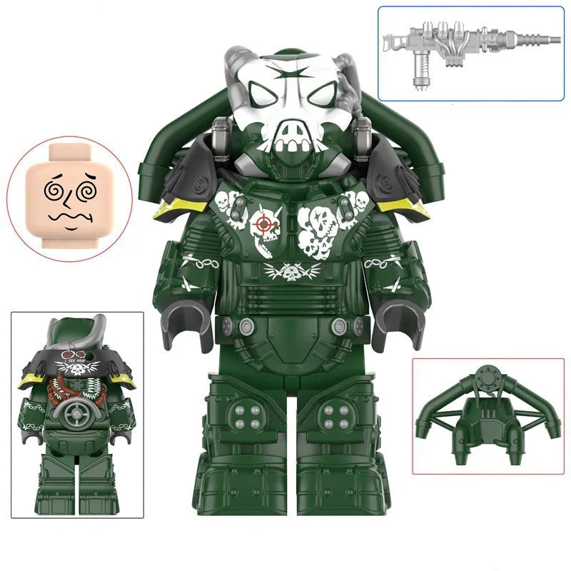 Fallout: X-01 Mecha Power Armor Minifigures Set