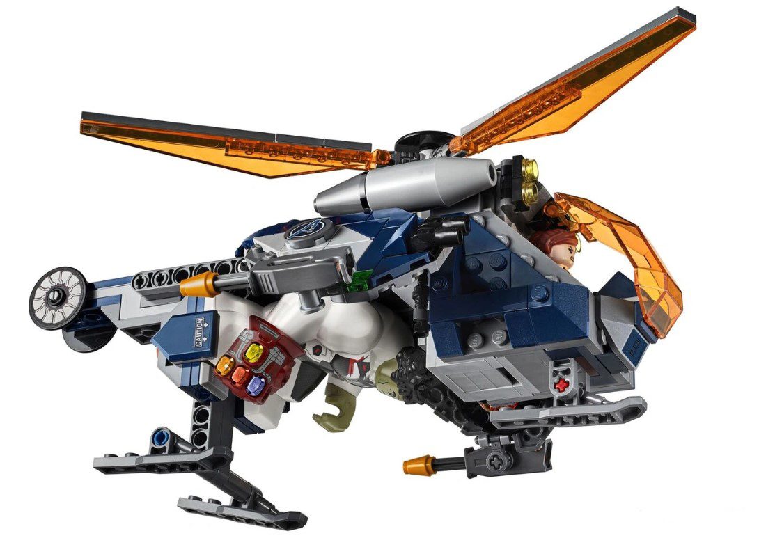 Avengers Hulk Helicopter Rescue