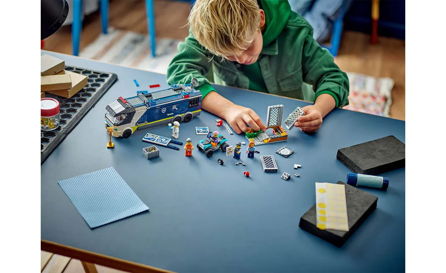 City Police Mobile Crime Lab Truck