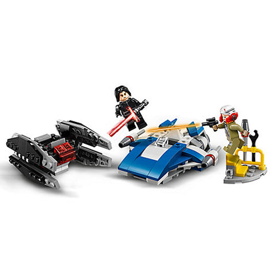 A-Wing vs. TIE Silencer Microfighters