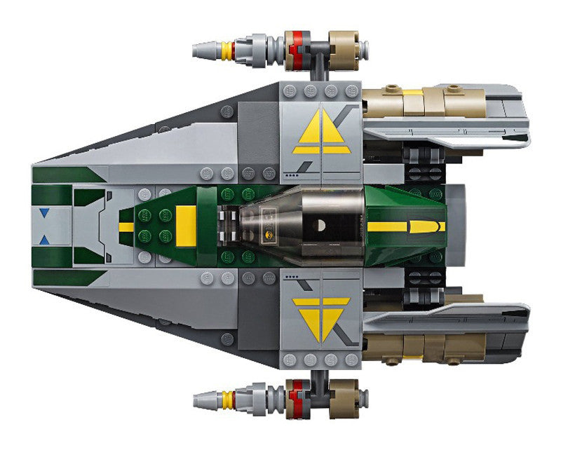 Star Wars  Vader Tie Advanced VS A-wing Starfighter