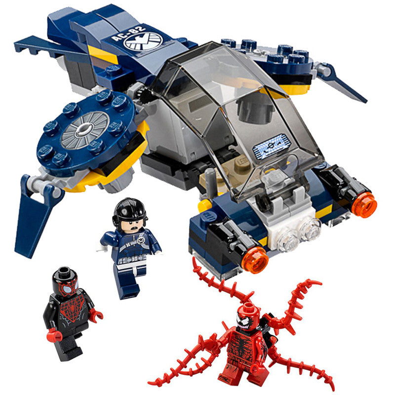 Spider-man Carnage's Shield Sky Attack