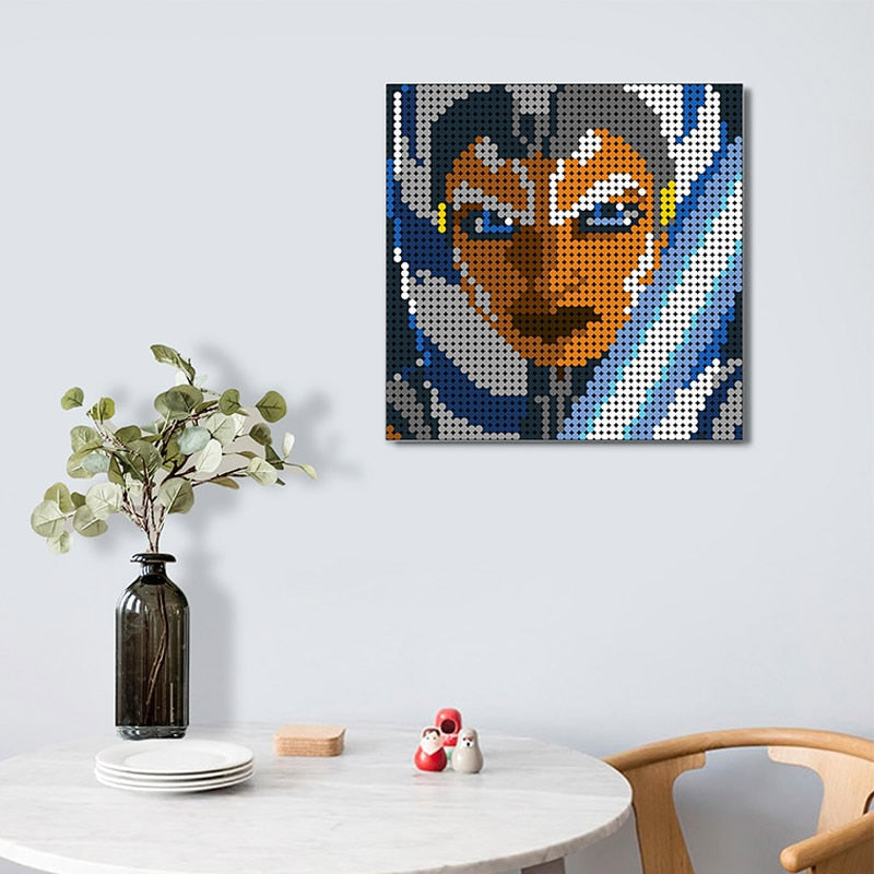 Star Wars Ahsoka Pixel Art