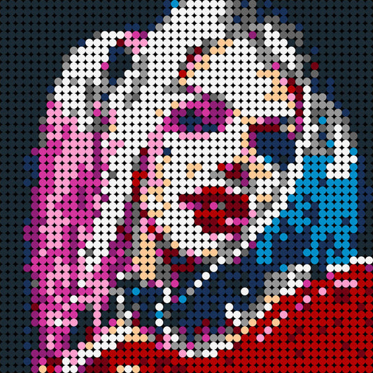 Harley Quinn Pixel Art