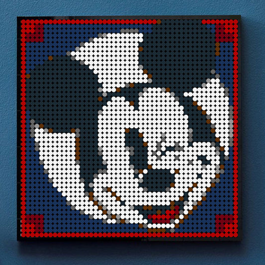 Mickey Mouse Pixel Art