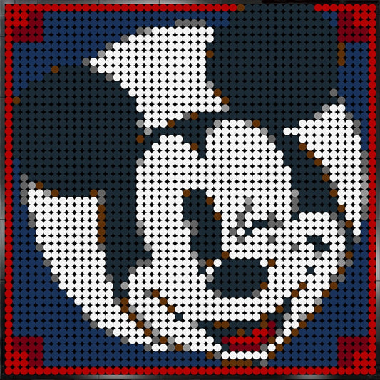 Mickey Mouse Pixel Art