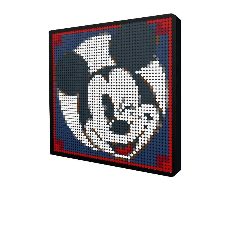 Mickey Mouse Pixel Art