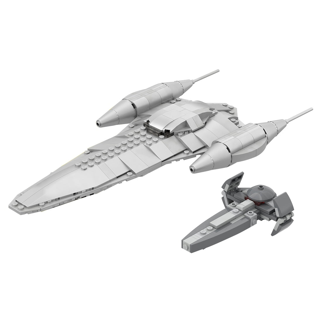 Star Wars Micro Nubian Royal Starship & Sith Infiltrator
