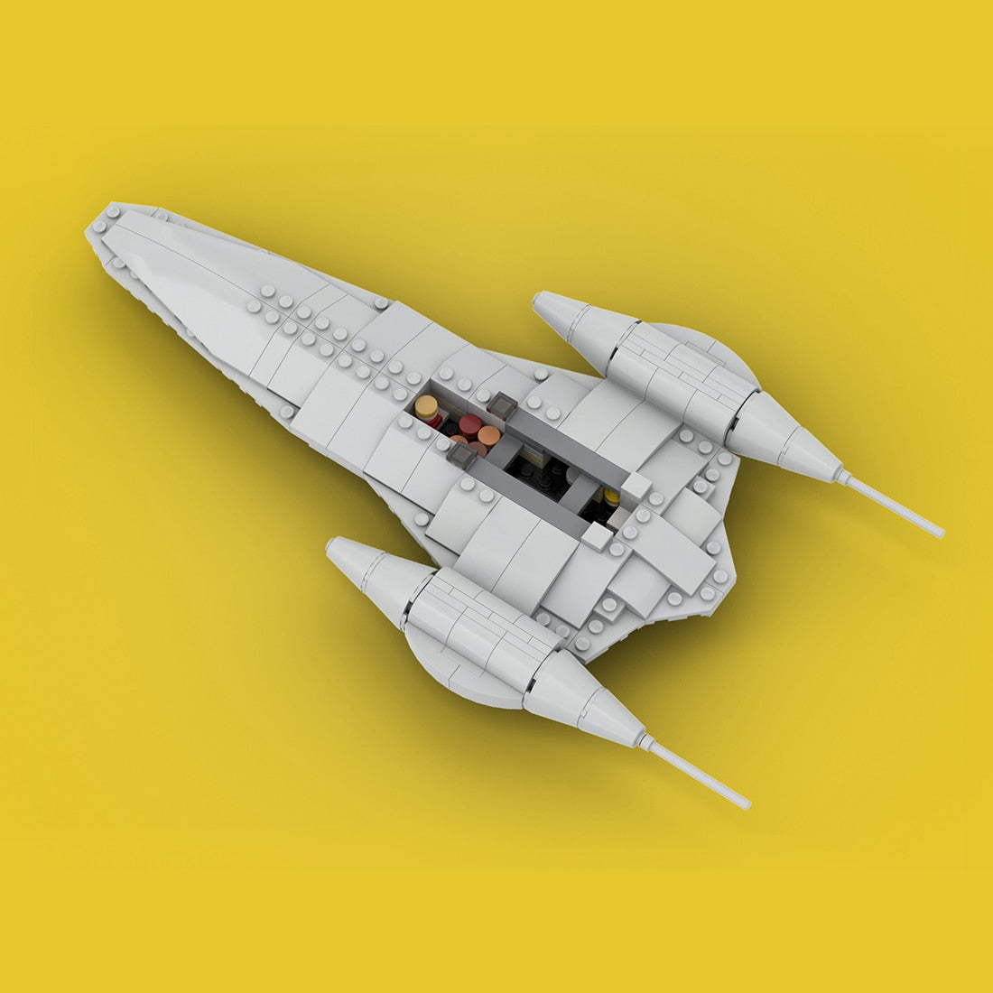 Star Wars Micro Nubian Royal Starship & Sith Infiltrator