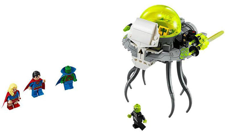 Superheroes Brainiac Attack