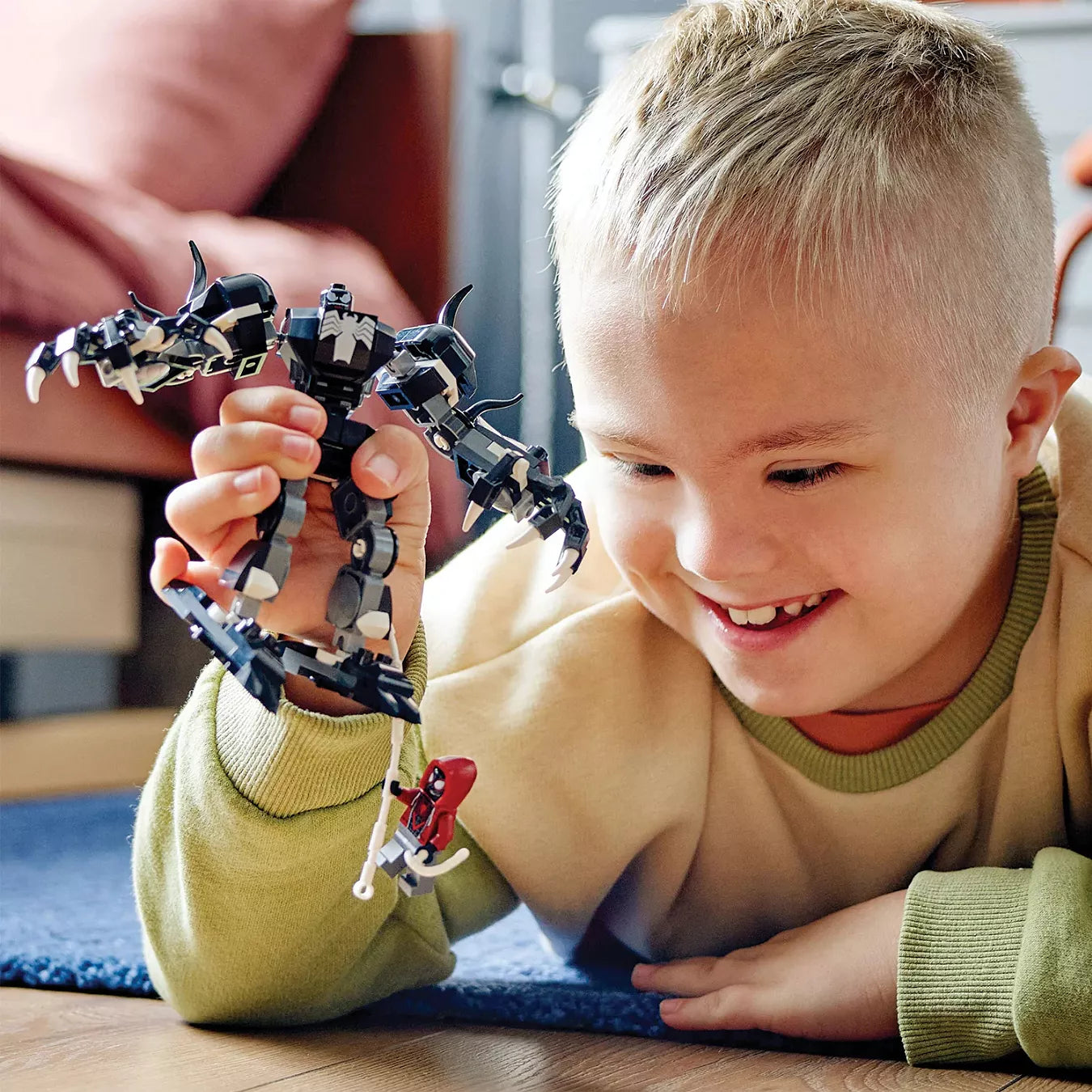 Venom Mech Armor vs. Miles Morales